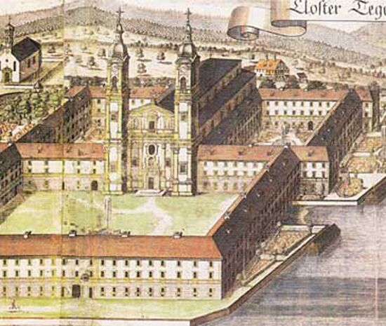 Das Kloster Tegernsee - Historie