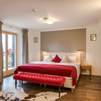 Eine der De Luxe Junior Suiten im Hotel Der Westerhof