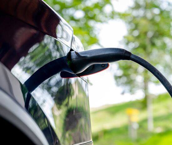 E-Mobilitaet mit E-Zapfsaeule im Hotel Der Westerhof Tegernsee 