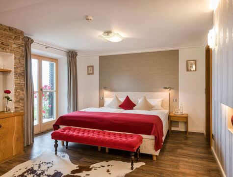 Eine der De Luxe Junior Suiten im Hotel Der Westerhof