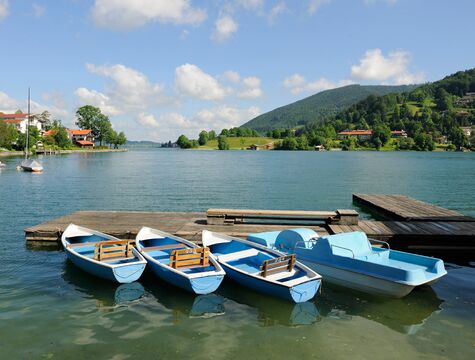 Bootfahren am Tegernsee