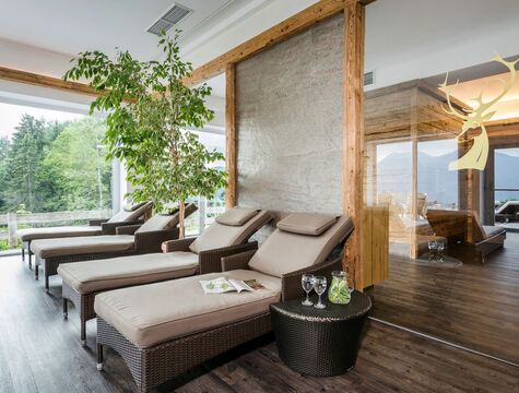 Im Ruheraum des Hotel Der Westerhof