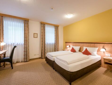 Eines der Familienzimmer im Berghaus Hotel Der Westerhof