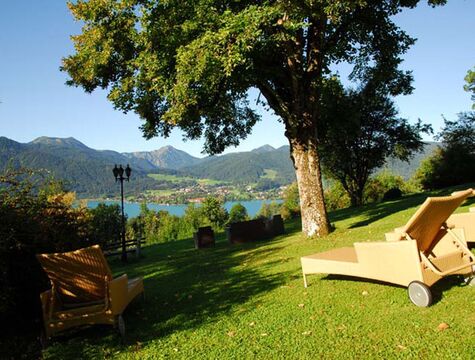 Im Garten des Hotel Der Westerhof