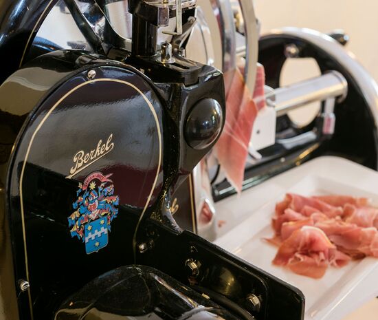 Antike Berkel Aufschnittmaschine
