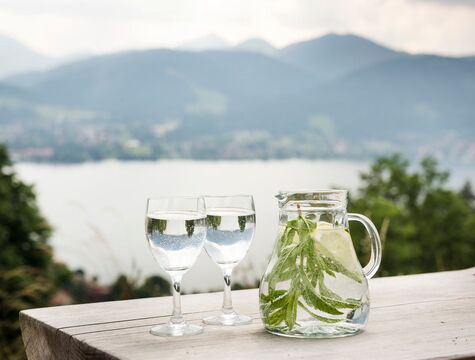 Gesund mit aromatisiertem Wasser