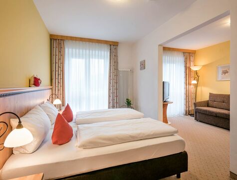 Eines der Studios im Berghaus Hotel Der Westerhof