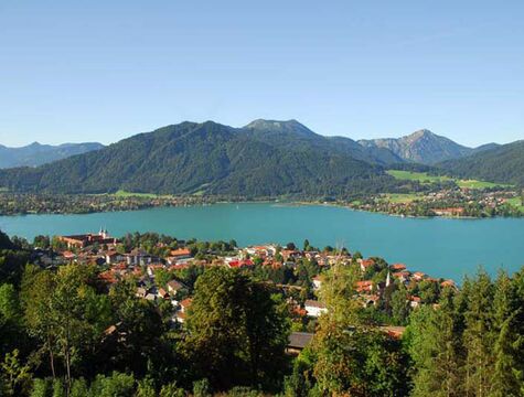 Traumblick auf den Tegernsee