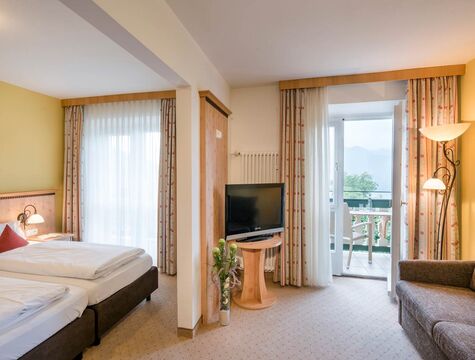 Eines der Studios im Berghaus Hotel Der Westerhof
