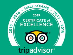 Hall of fame - Certificate of excellence from 2015 to 2019